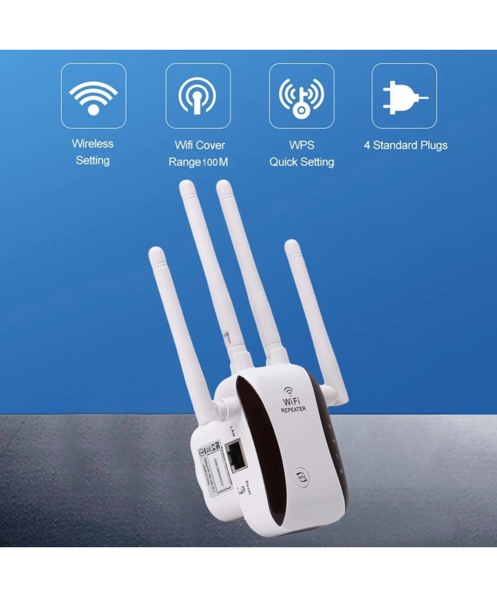 Amplificador y Repetidor WIFI 2.4Ghz 300Mbps