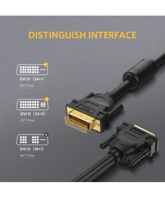 Cable DVI-D 24+1 Pines Macho-Macho 1.5M