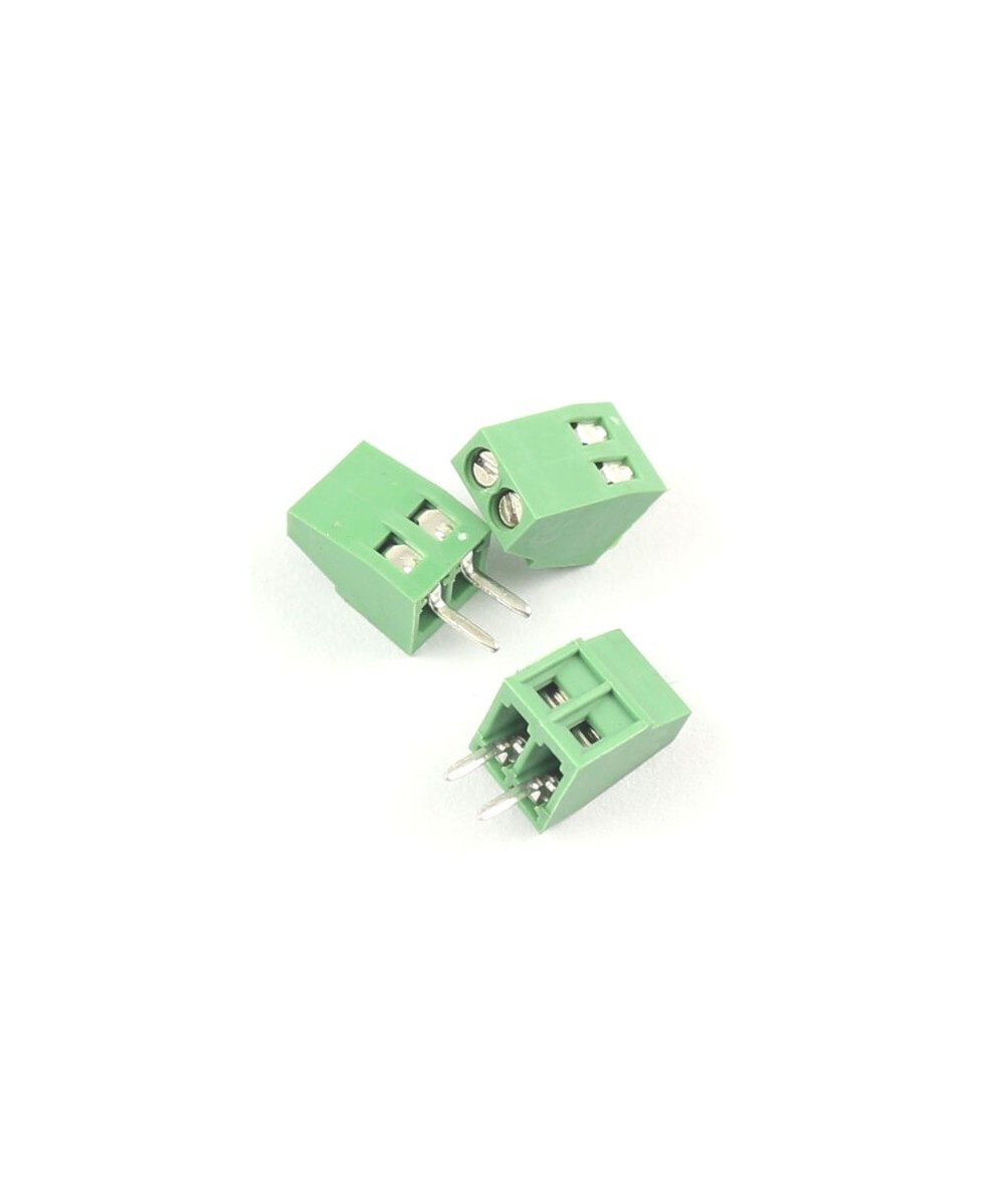 Terminal/Conector Tipo Bloque 2.54mm 2/3/4 Pines (4 Unidades)