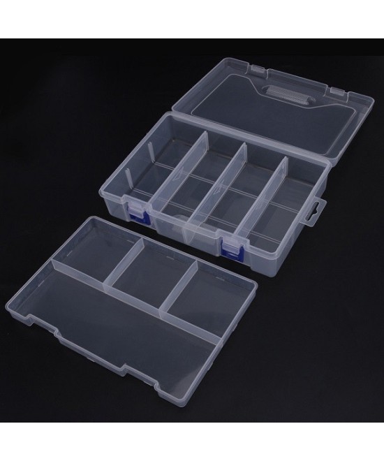 Caja Plastica Organizadora Doble Capa 233x161x58mm