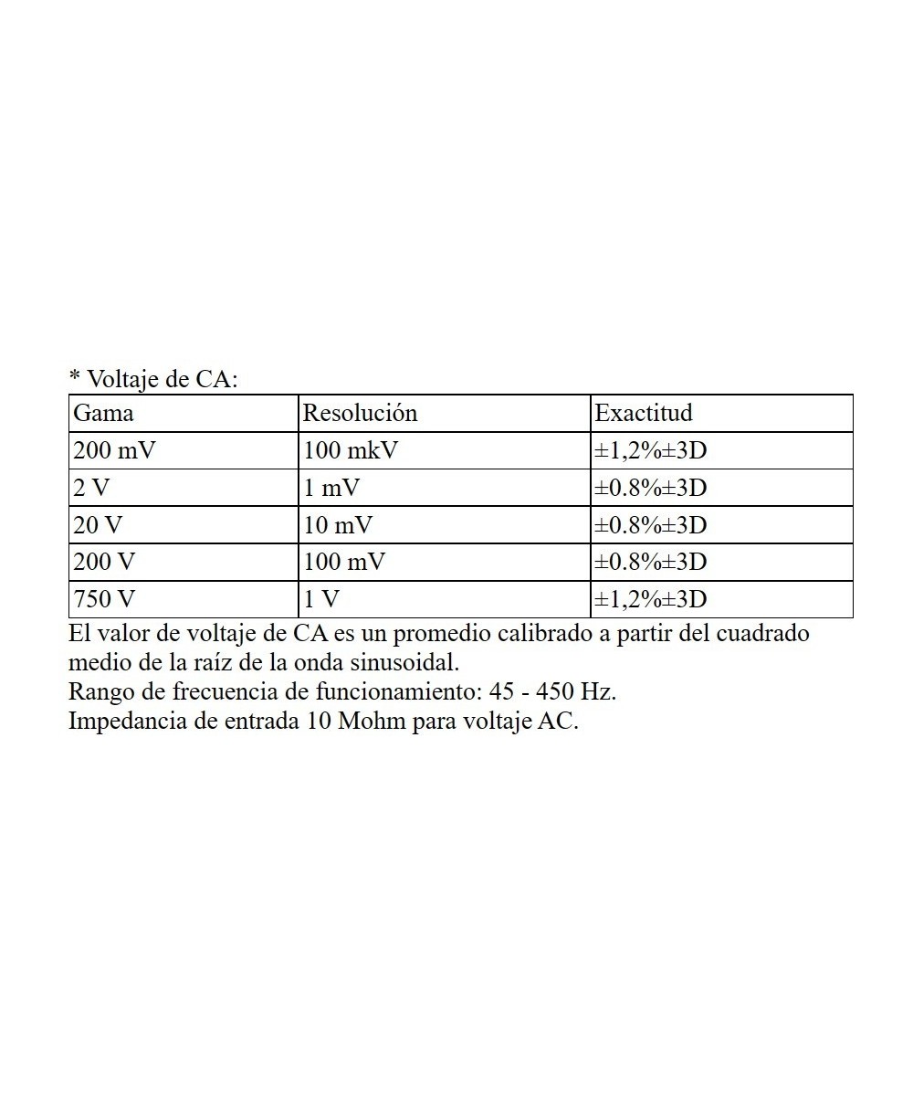 Multimetro Digital SDKY VC9205N