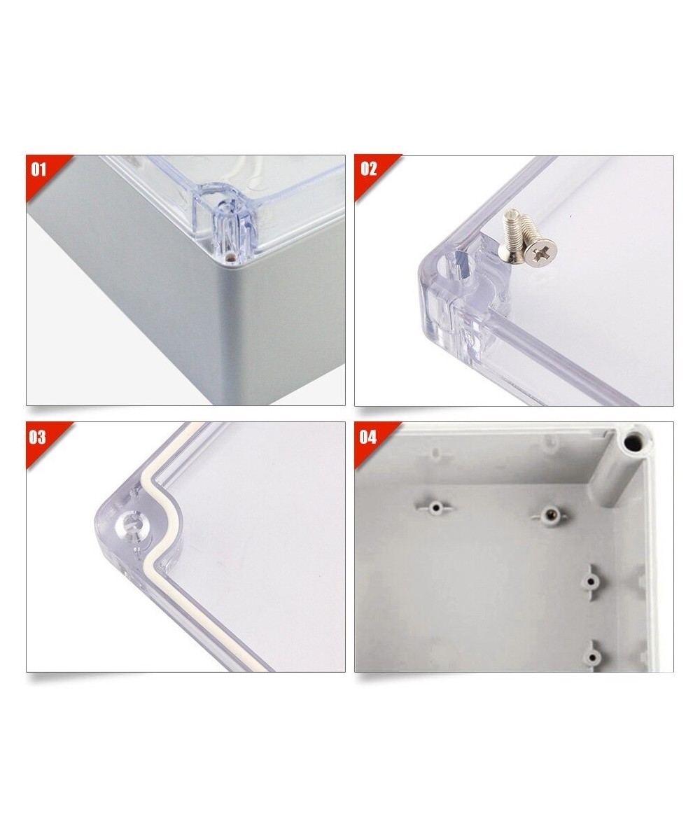 Caja Plastica Impermeable para Electronica 200x120x75mm / 283X100X59MM