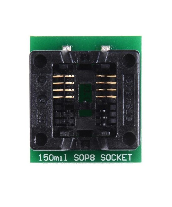 Programador USB CH341 con Base1.8v SPI Flash Sop8 Dip8 W25