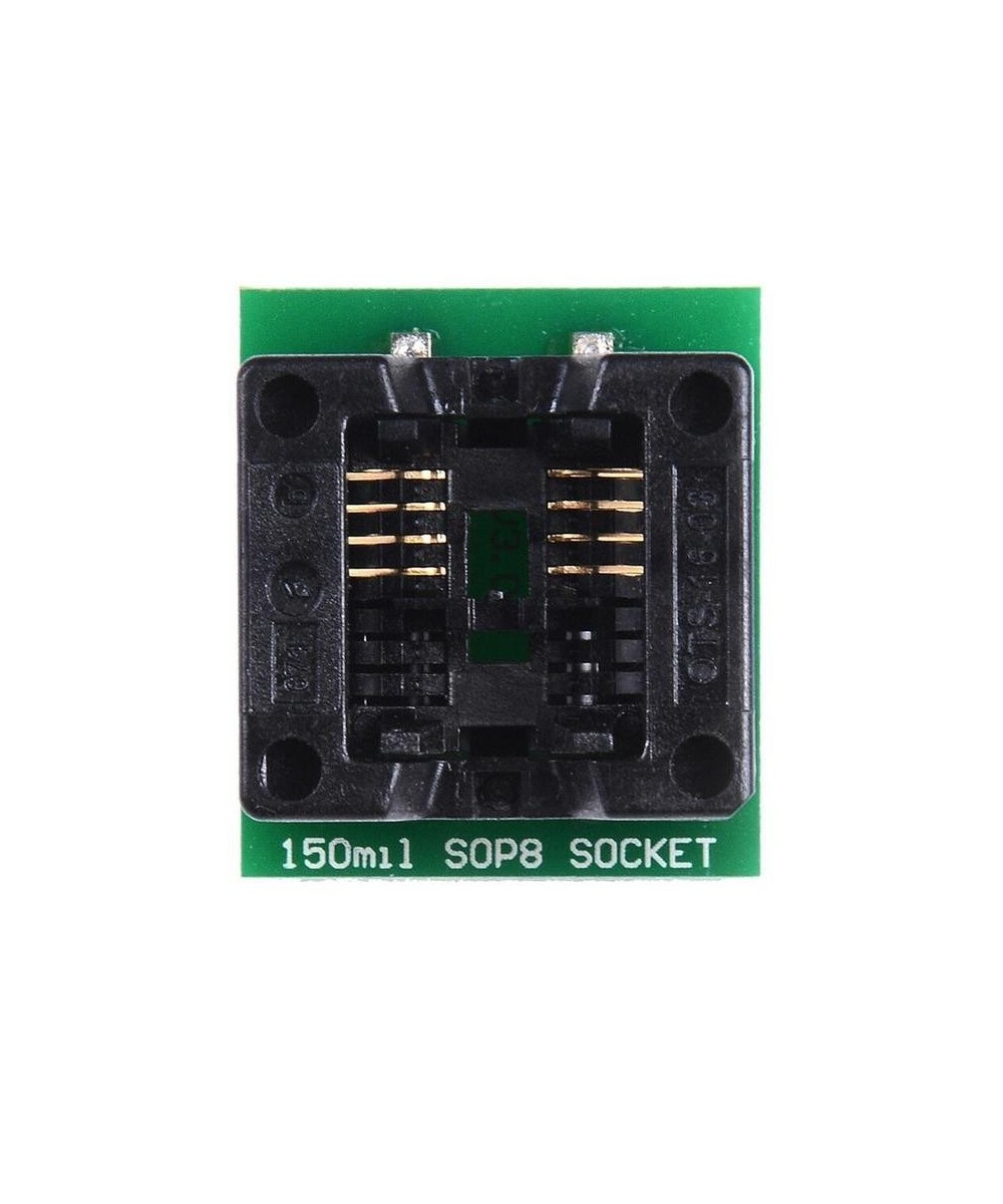 Programador USB CH341 con Base1.8v SPI Flash Sop8 Dip8 W25