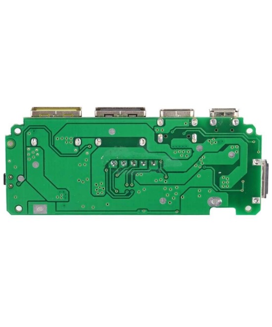 Modulo de Carga para Baterias de Litio 18650 5V 2.4A Input USB-C/Lightning/Micro USB BMS