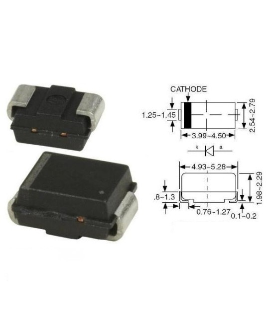 Diodo Rectificador SMD (2 Unidades)