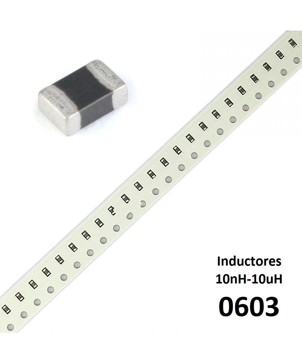 Inductores SMD 0603 (2 Unidades)