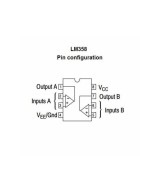 Amplificador Operacional LM358 SMD (SOP-8)