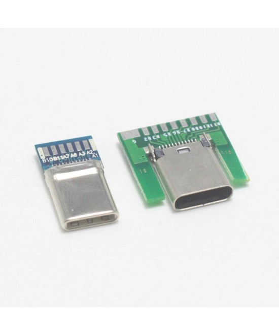 Puerto USB-C 3.1 para PCB Hembra/Macho