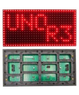 Panel LED P10 32x16 con Controlador HD-W00 Wifi