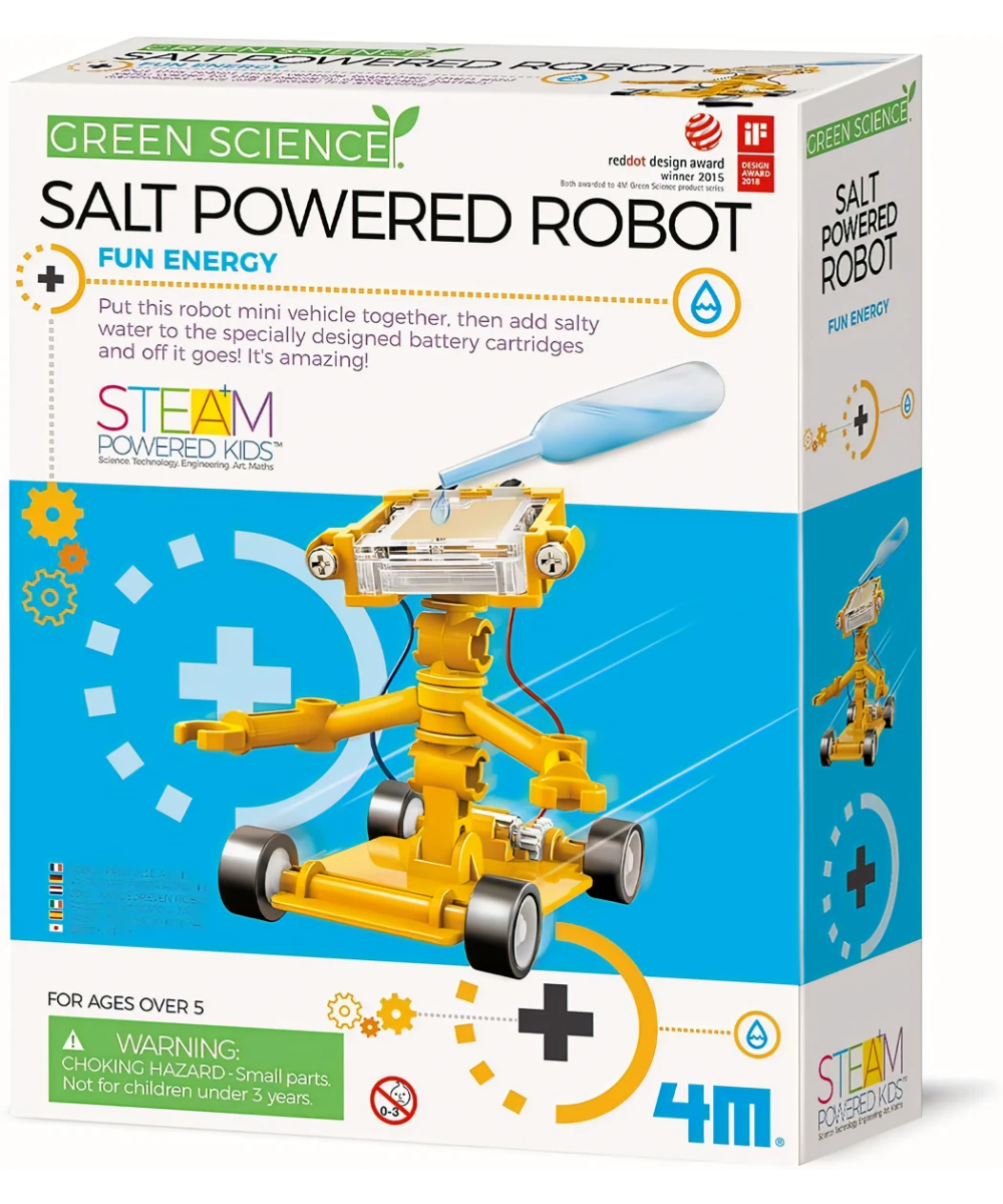 Robot Kids Robot accionado por agua salada