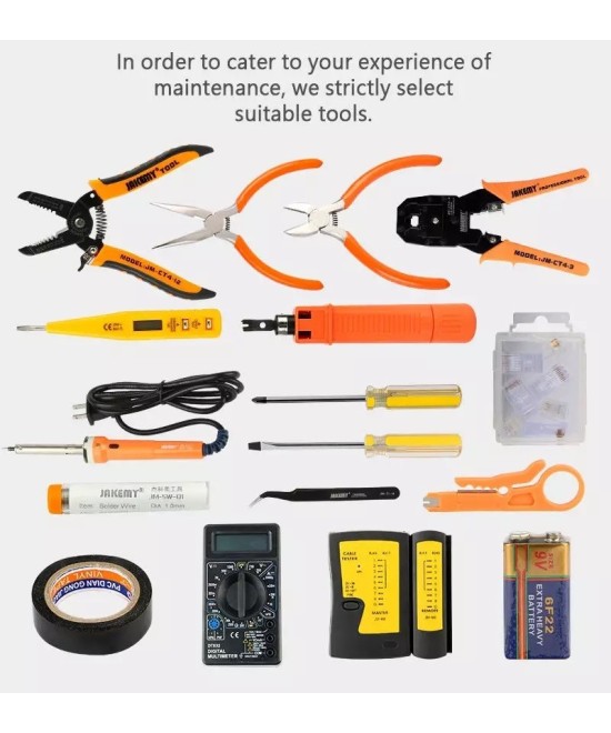 Juego de Herramientas de Red y Soldadura 17 en 1