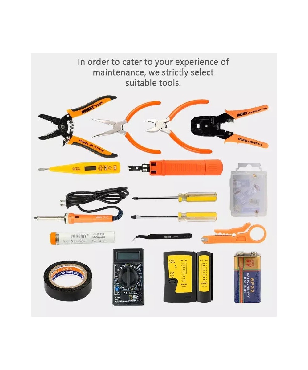 Juego de Herramientas de Red y Soldadura 17 en 1