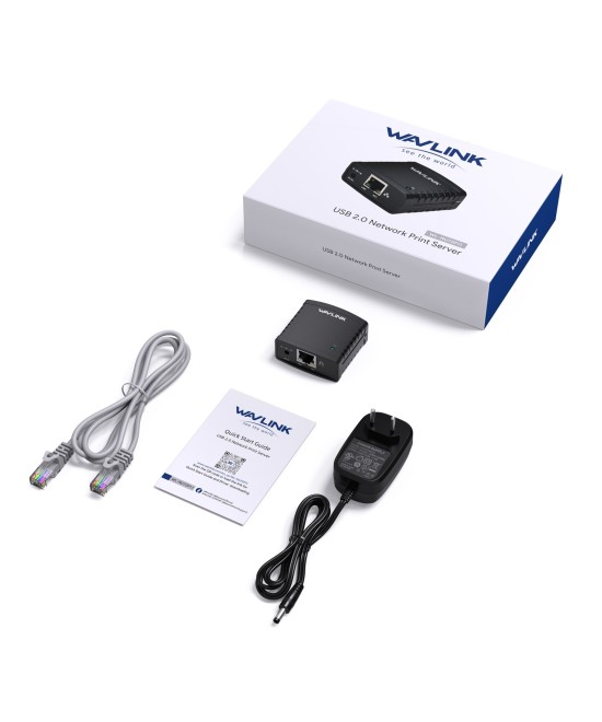 Servidor de Impresora USB 2.0 10/100Mbps RJ45 WN-NU78M41