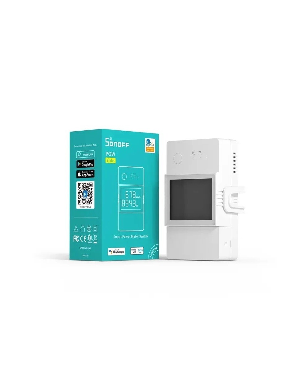 Medidor de Potencia e Interruptor WIFI POW Elite POWR3200D Sonoff