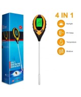 Medidor de PH/Temperatura de Suelo 4 en 1