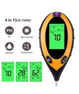 Medidor de PH/Temperatura de Suelo 4 en 1