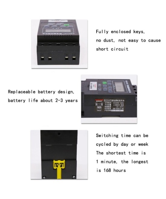 Modulo Temporizador Timer 110VAC KG316T