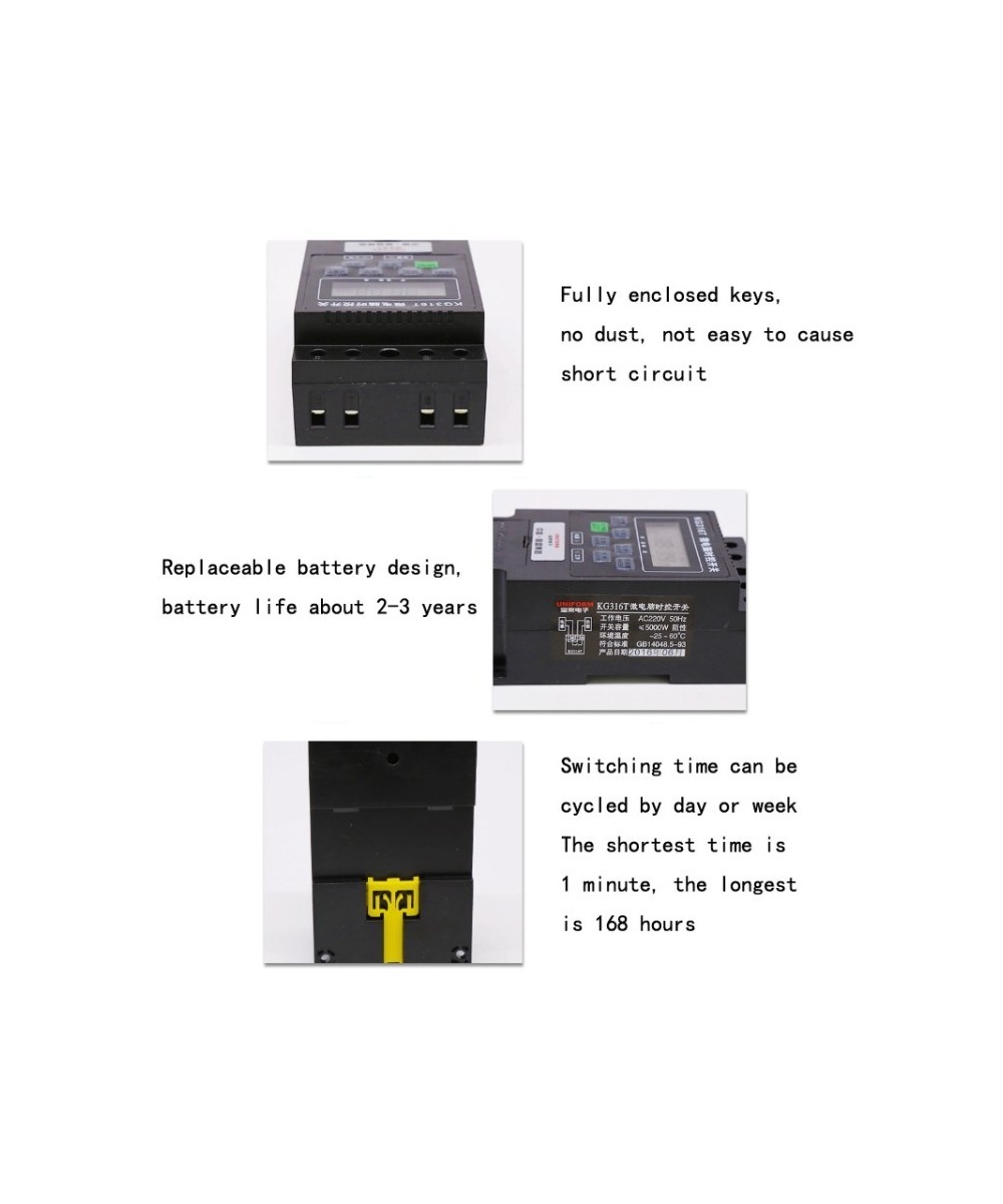 Modulo Temporizador Timer 110VAC KG316T