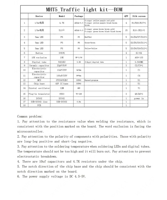 Proyecto Simulador de Semaforo 4 Vias con STC89C52 (DIY)