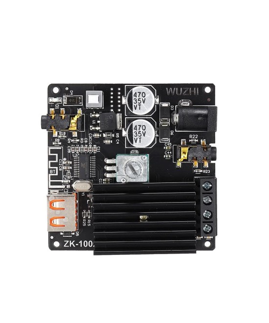 Tarjeta Amplificador de Audio 100W+100W Bluetooth 5.0 ZK-1002M