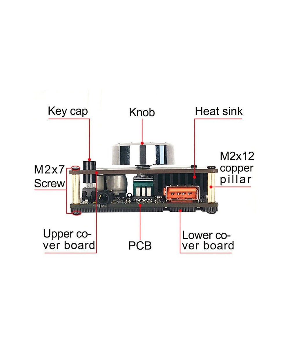 Tarjeta Amplificador de Audio 100W+100W Bluetooth 5.0 ZK-1002M