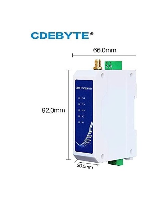 Modulo de transmisión inalámbrica 433Mhz RS485 5KM TX/RX (2U)