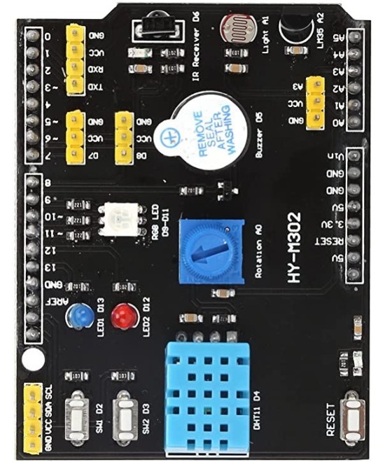 Placa de Expansion Multifuncional 9 en 1 HY-M302 compatible con Arduino