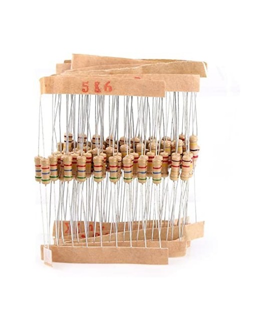 Kit de resistencias 30 valores 300pcs 1/2 watt