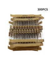 Kit de resistencias 30 valores 300pcs 1/2 watt