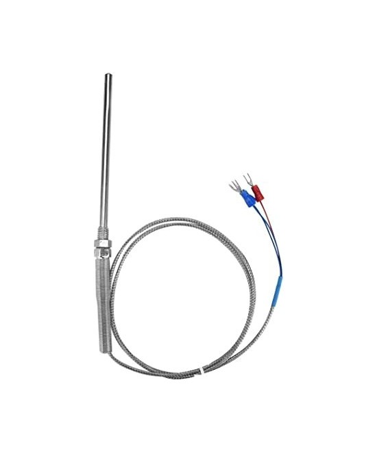 Sonda de temperatura termocupla tipo K WRN-187 2000mm 0-600 grados