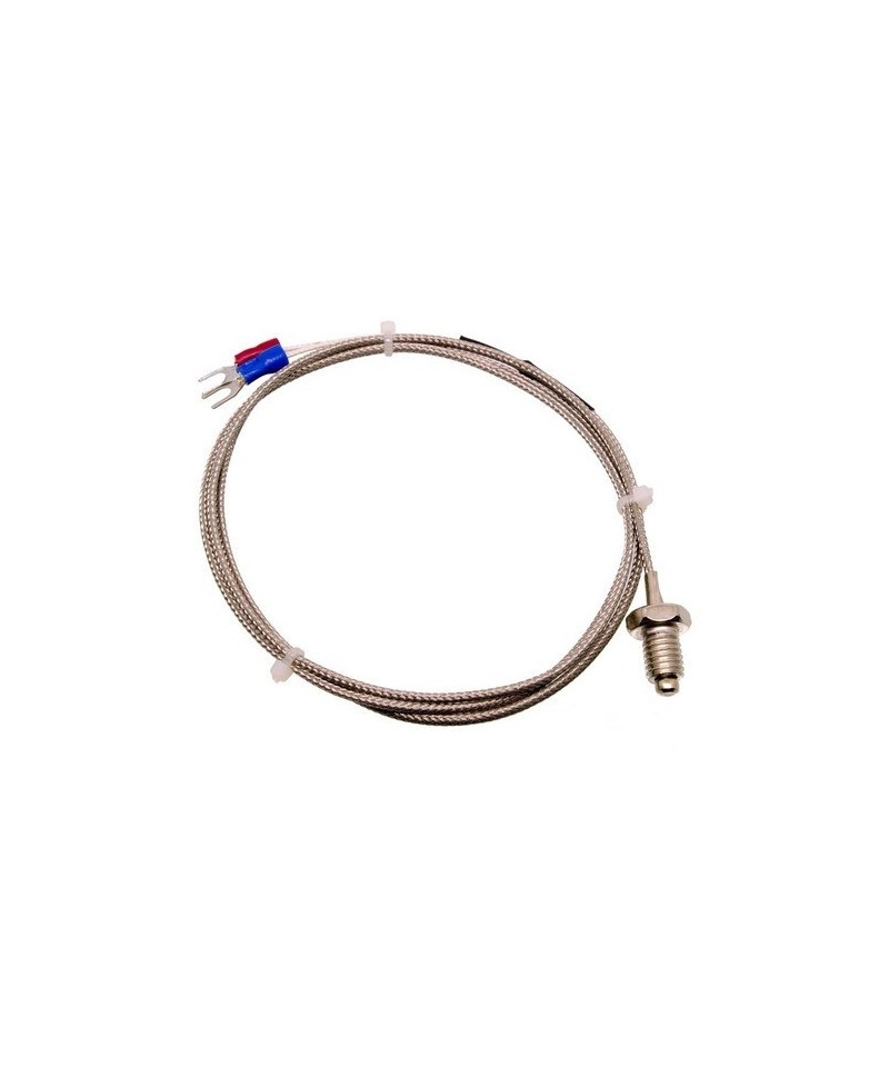 Sonda de temperatura termocupla tipo K M6 2000mm 0-600 grados