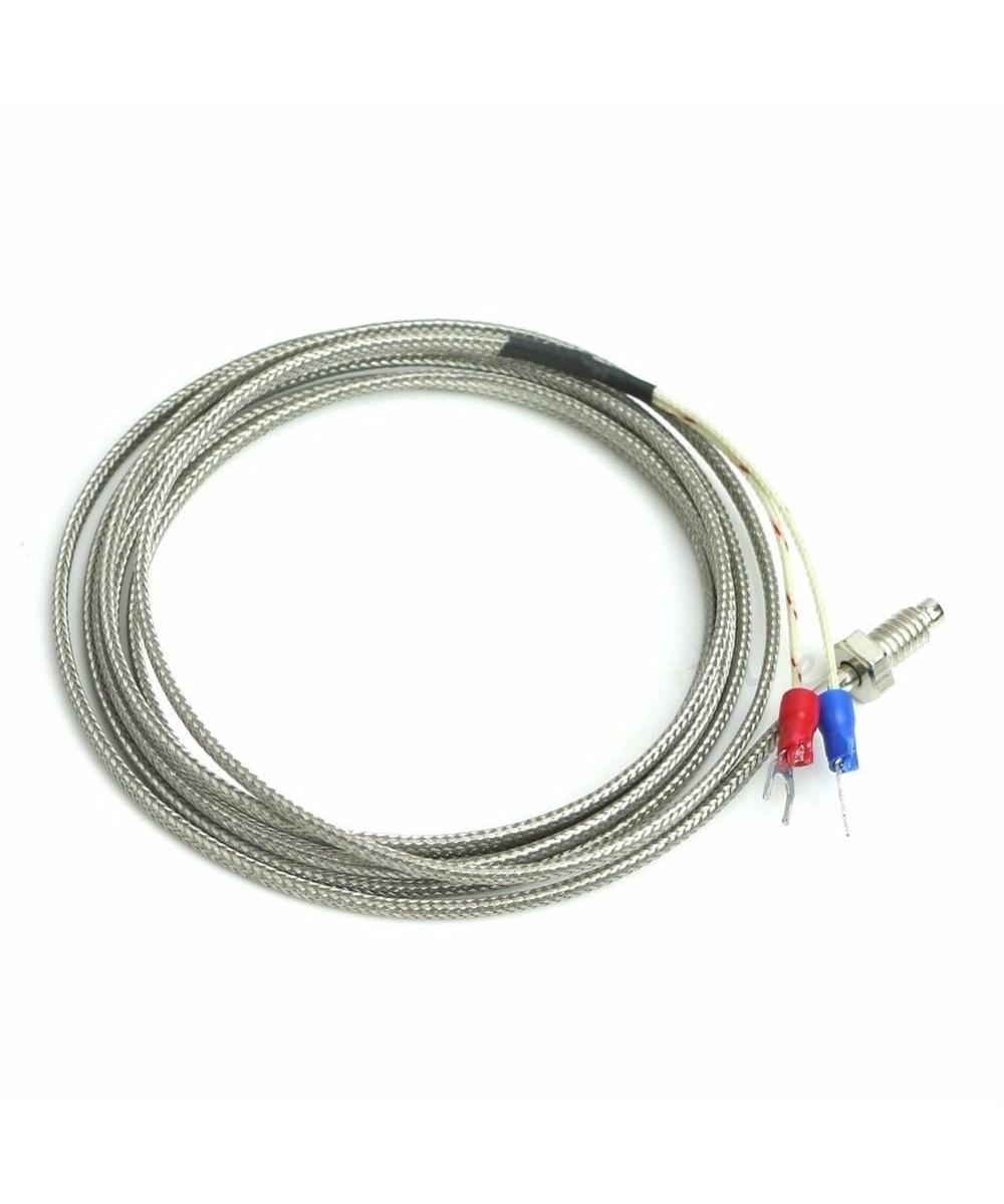 Sonda de temperatura termocupla tipo K M6 2000mm 0-600 grados