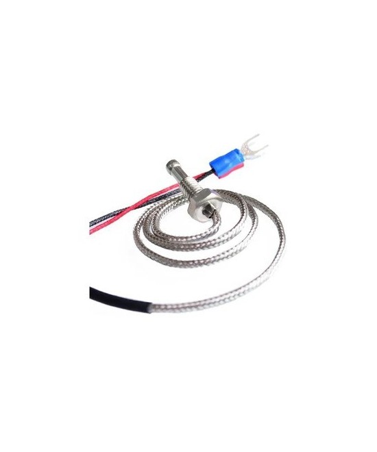 Sonda de temperatura termocupla tipo K M6 2000mm 0-600 grados