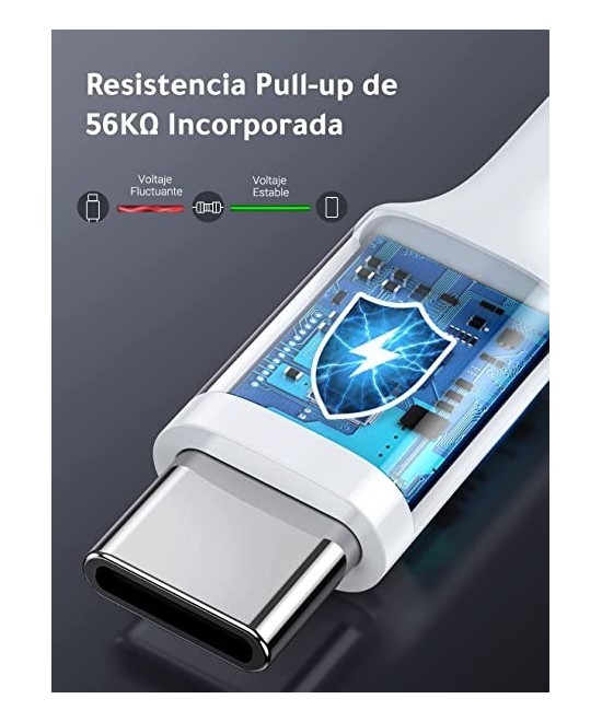 Cable de carga USB tipo C 3m Ugreen