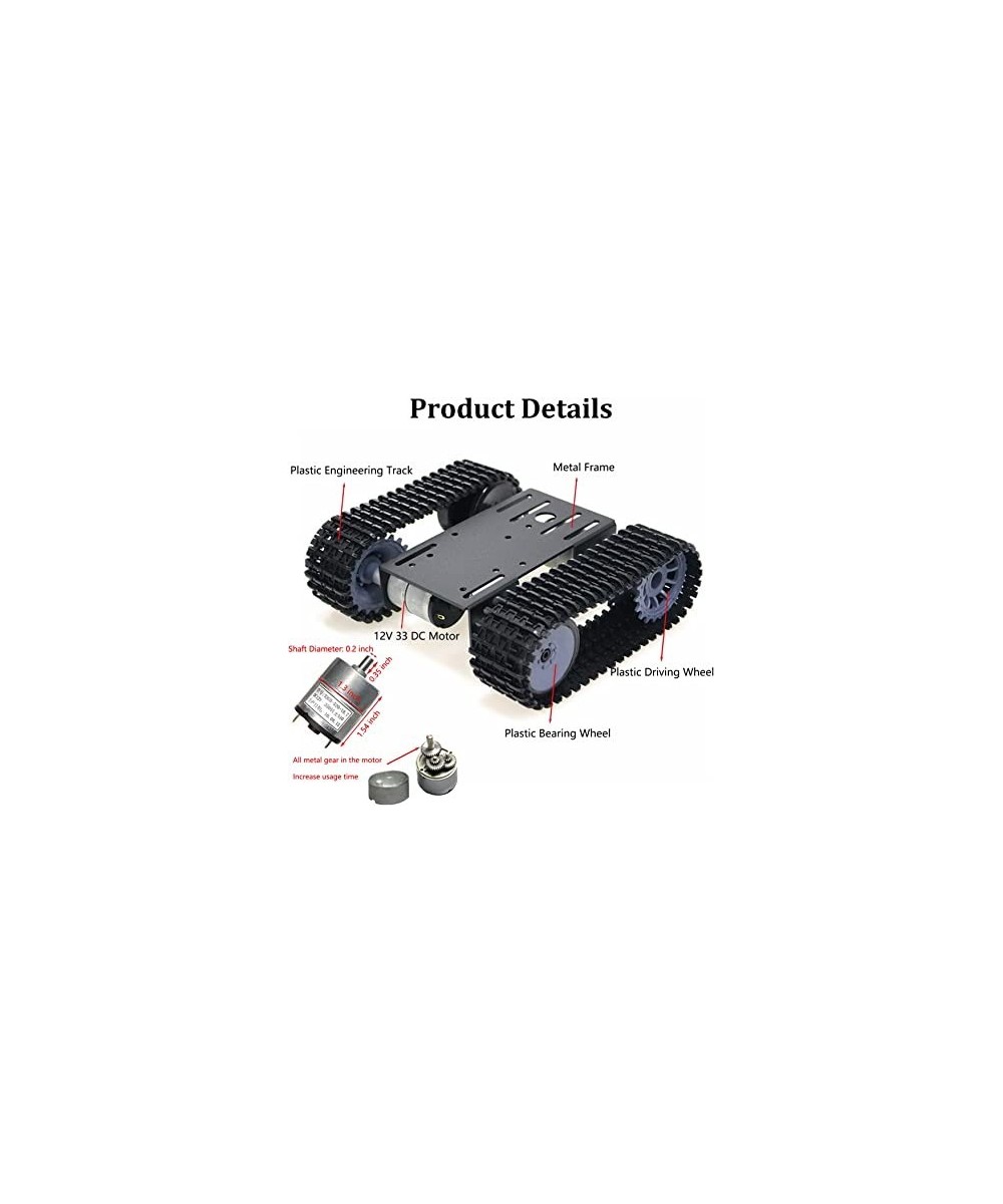 Chasis de tanque robot (DIY)