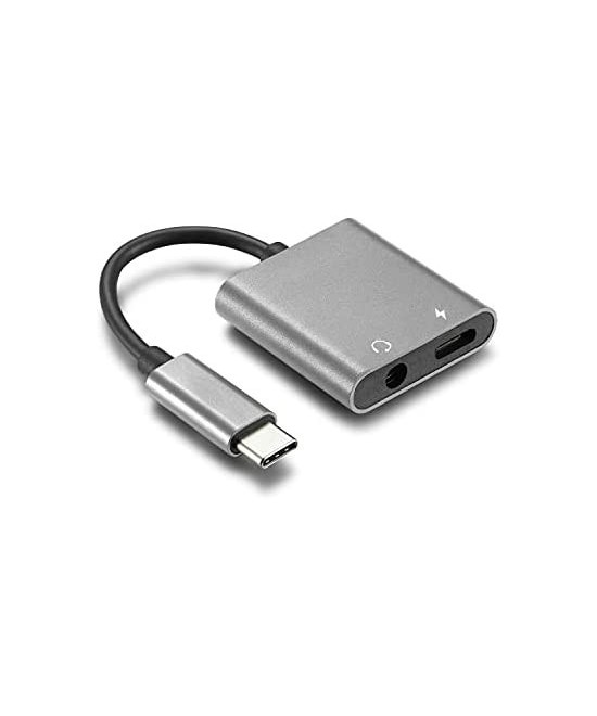 convertidor de USBC a USBC y 3.5mm UGREEN chip DAC