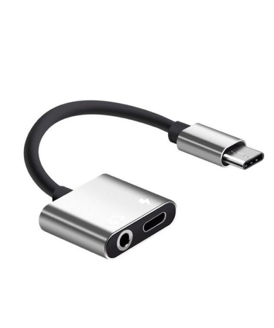 convertidor de USBC a USBC y 3.5mm UGREEN chip DAC