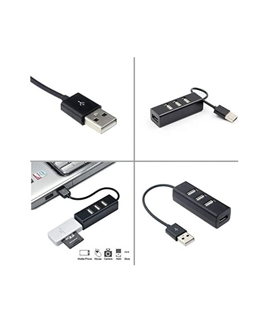 HUB 2.0 DE 4 PUERTOS UGREEN