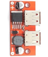 Regulador de Voltaje LM2596 Descendente USB x2 de 6-40V a 5V 3A