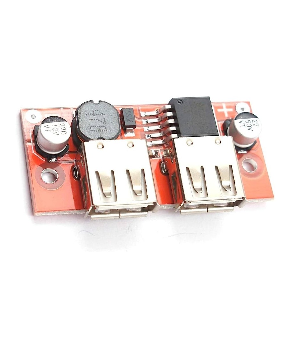 Regulador de Voltaje LM2596 Descendente USB x2 de 6-40V a 5V 3A