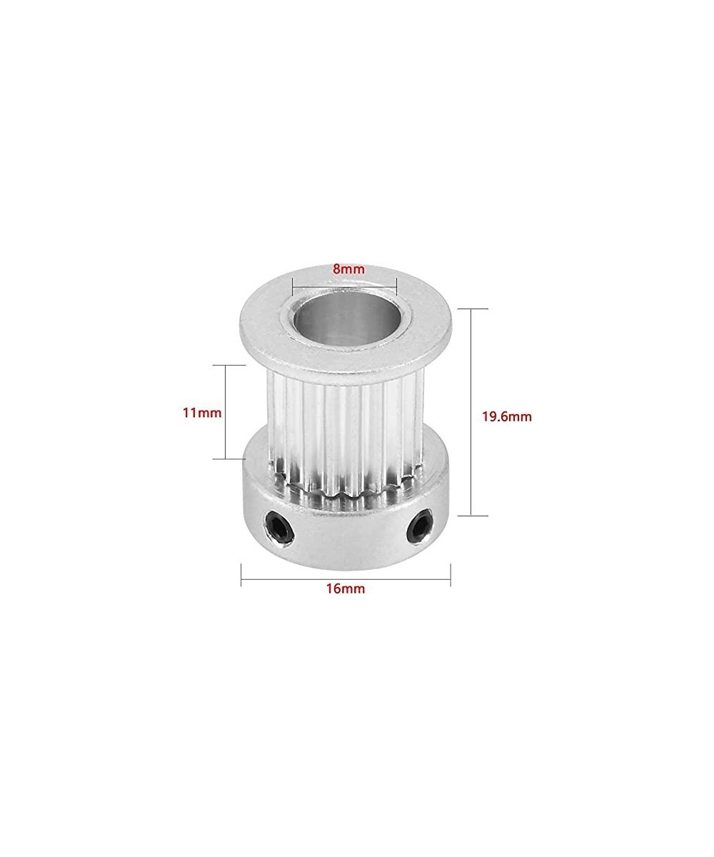 Polea dentada 2GT 20T para banda 10MM