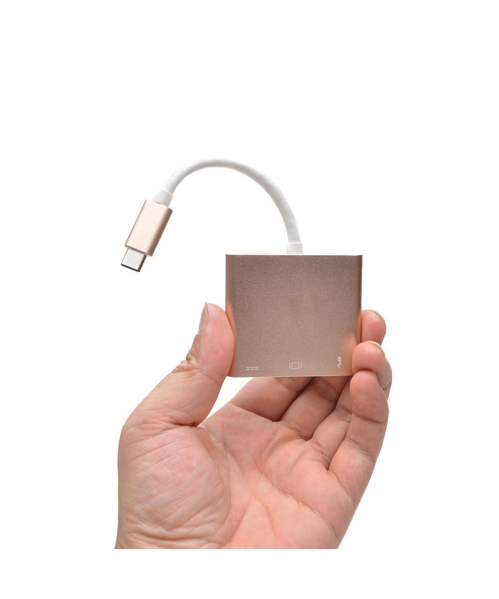 USB-c a USB-HDMI-USB-c