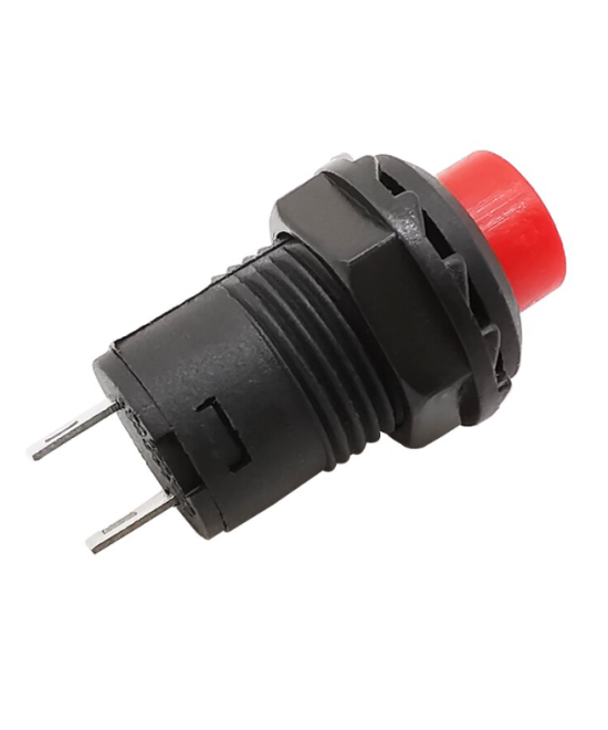 Interruptor push button con bloqueo ON / OFF