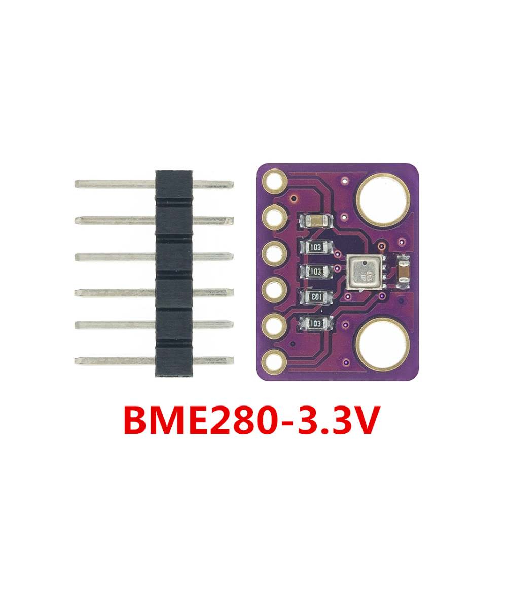 Sensor de presion temperatura, humedad y presion atmosferica BME280 3.3V