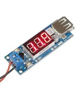 Regulador de voltaje descendente USB DC-DC 5V 2A HW-318 con pantalla