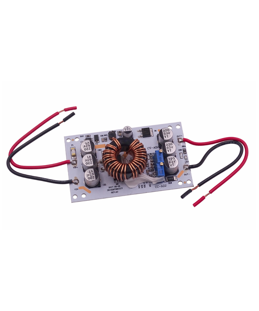 Regulador / Estabilizador Ascendente de voltaje 8.5-48V a 10-50V 10A