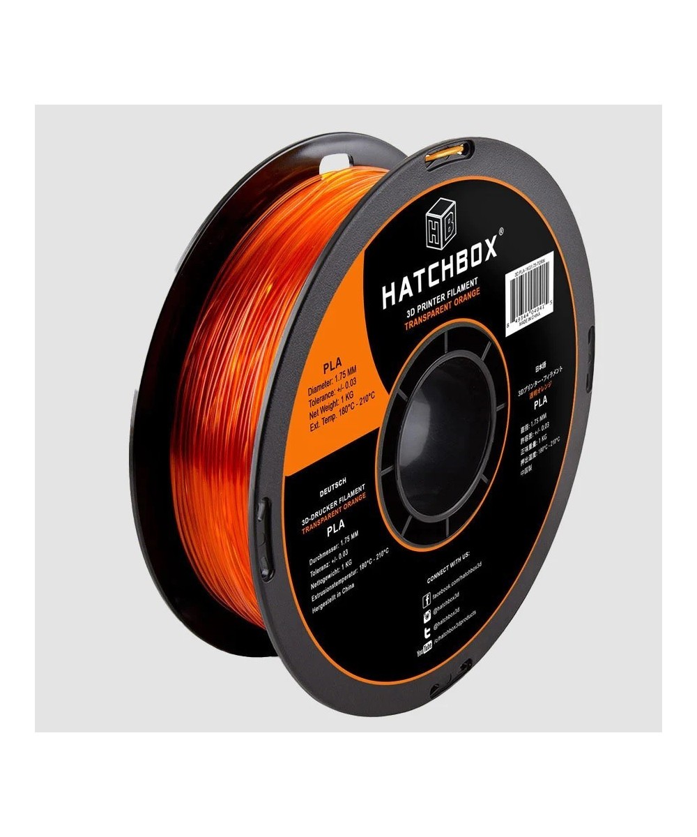 Filamento PLA Hatchbox 1.75mm 2.2 lb