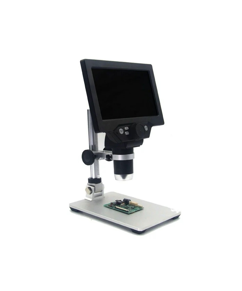 Microscopio Digital con Pantalla LCD 7" 1-1200X