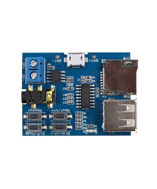 Modulo reproductor de audio MP3 USB TF